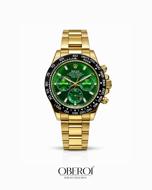 Velocity Emerald Chrono – Gold Performance Edition