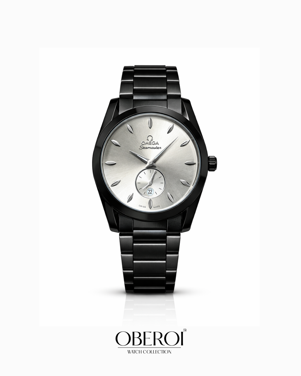 Oberoi Midnight Silver Seamaster Quartz Prestige
