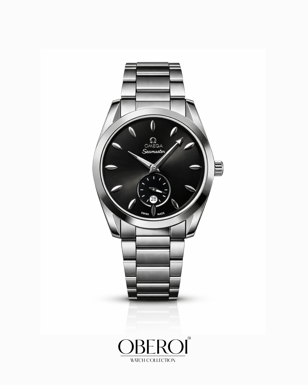 Oberoi Midnight Black Seamaster Quartz Prestige Edition