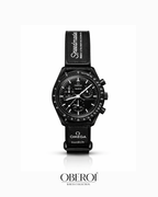 Oberoi All-Black MoonSpeed Chronograph Quartz Edition