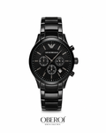 Obsidian Noir Chronograph — Quartz Movement