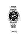 Midnight Steel Chronograph — Quartz Movement