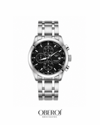 Midnight Steel Chronograph — Quartz Movement