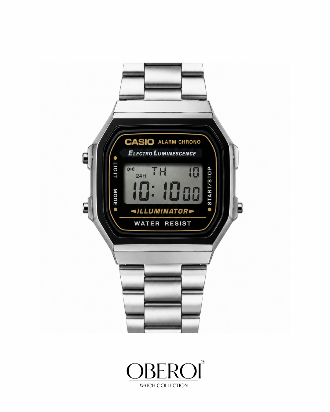 Classic Steel Retro Digital
