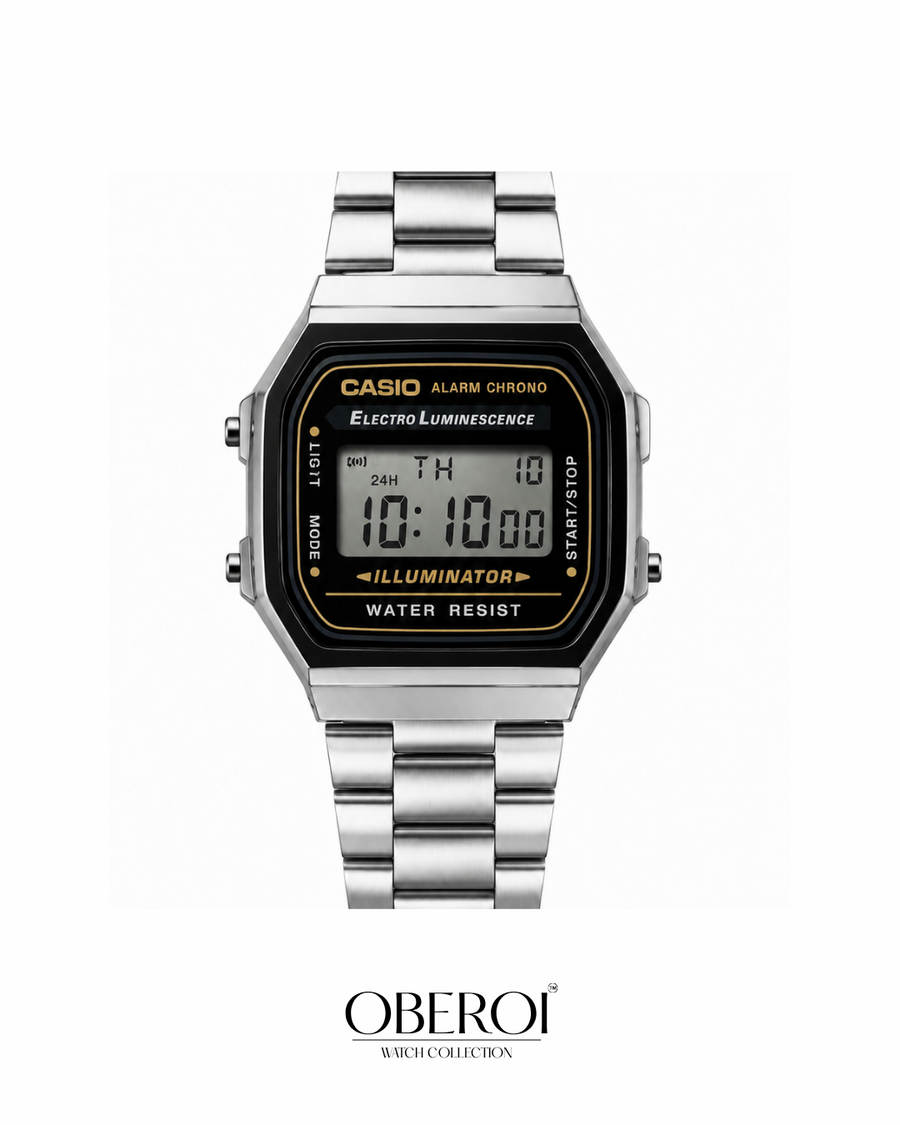 Classic Steel Retro Digital