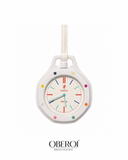 Pearl Pop Bag Charm — Quartz Movement