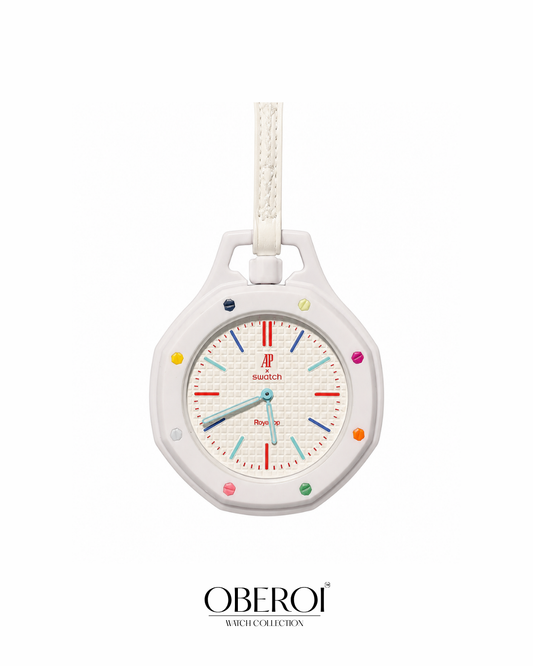 Pearl Pop Bag Charm — Quartz Movement