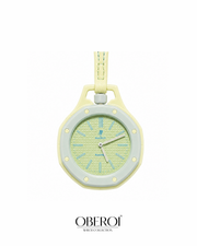 Lime Mist Bag Charm — Quartz Movement