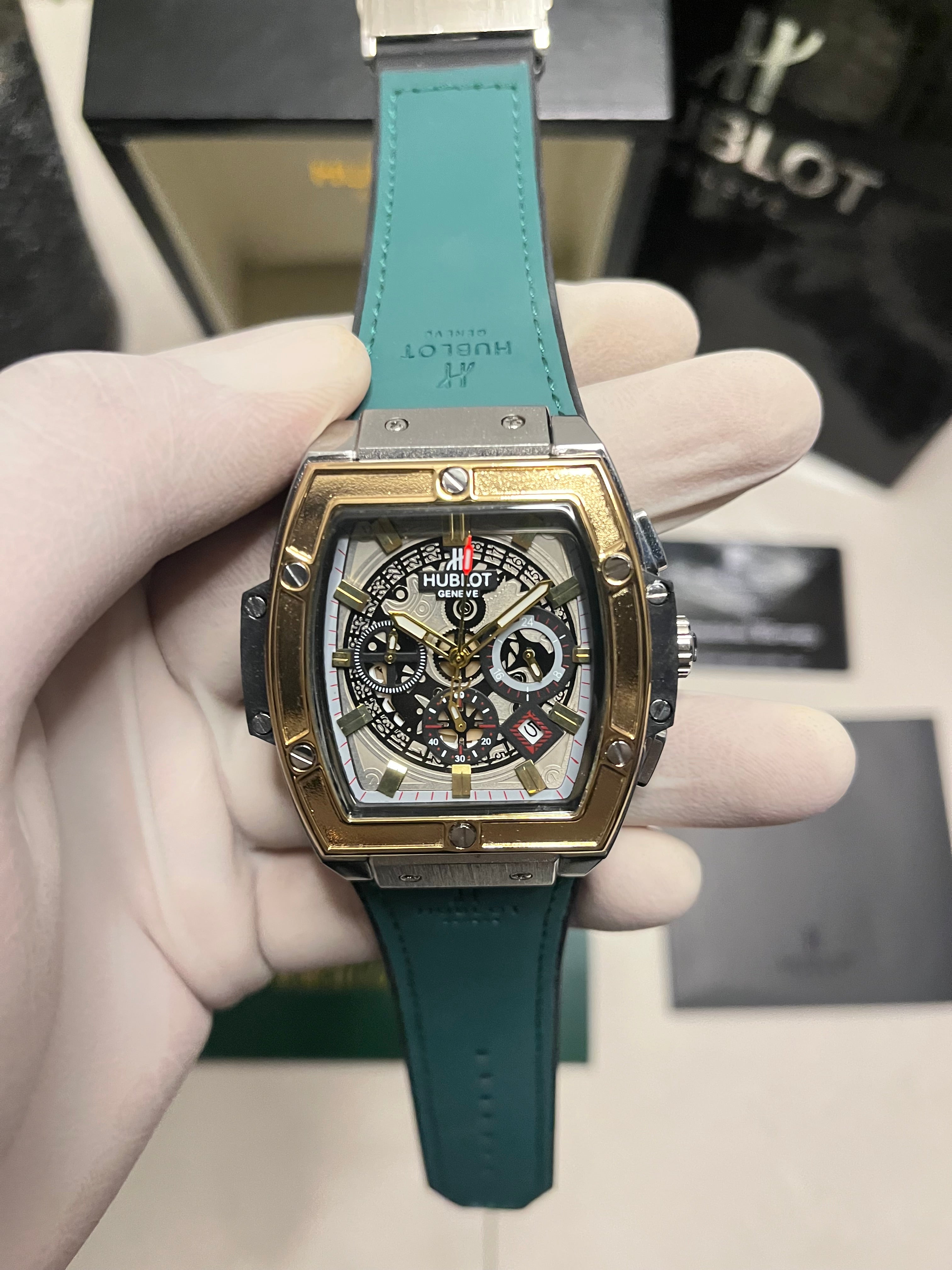 Royal Forge Skeleton Chronograph — Quartz Movement
