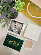 Blush Royale Crystal Chronograph — Quartz Movement