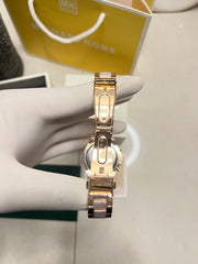 Rose Blush Roman Chronograph — Quartz Movement