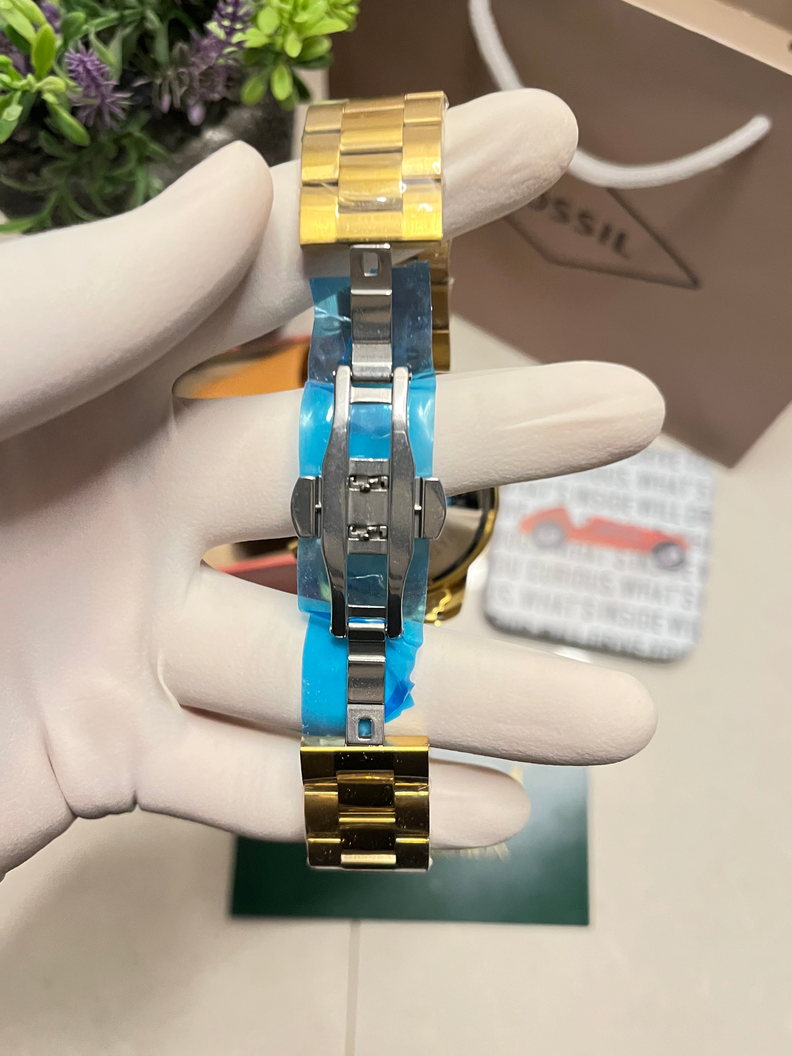 Golden Regent Roman Chronograph — Quartz Movement