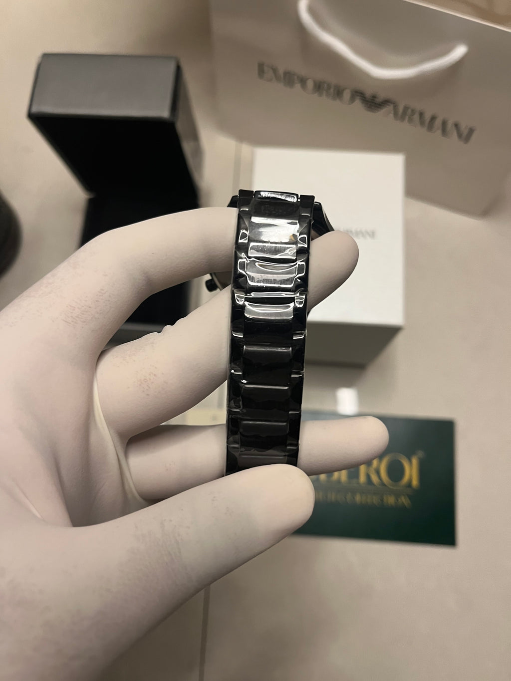 Obsidian Noir Chronograph — Quartz Movement