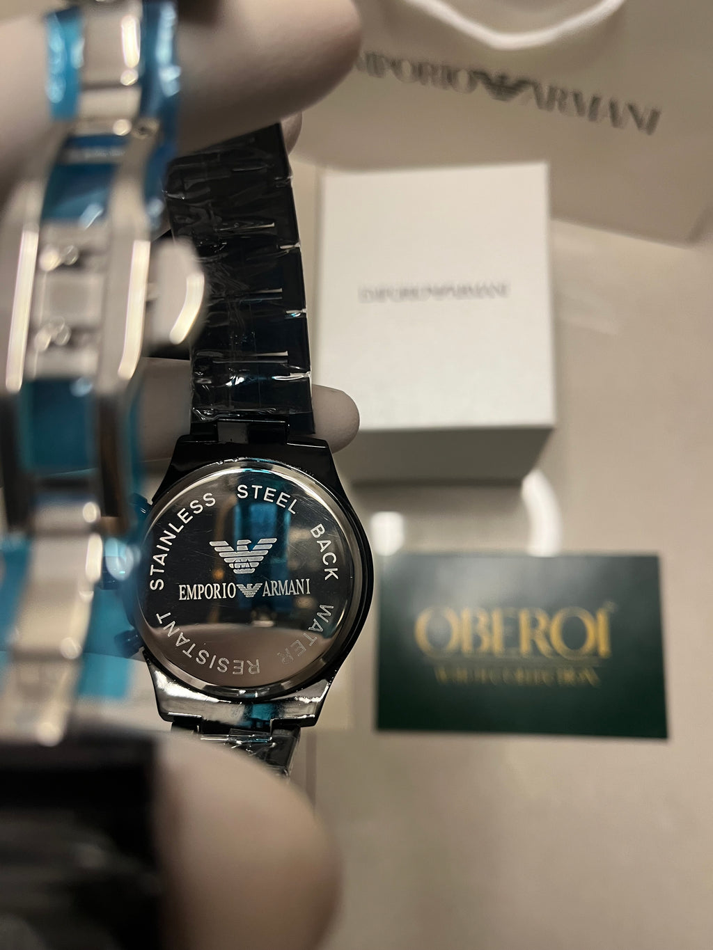 Obsidian Noir Chronograph — Quartz Movement