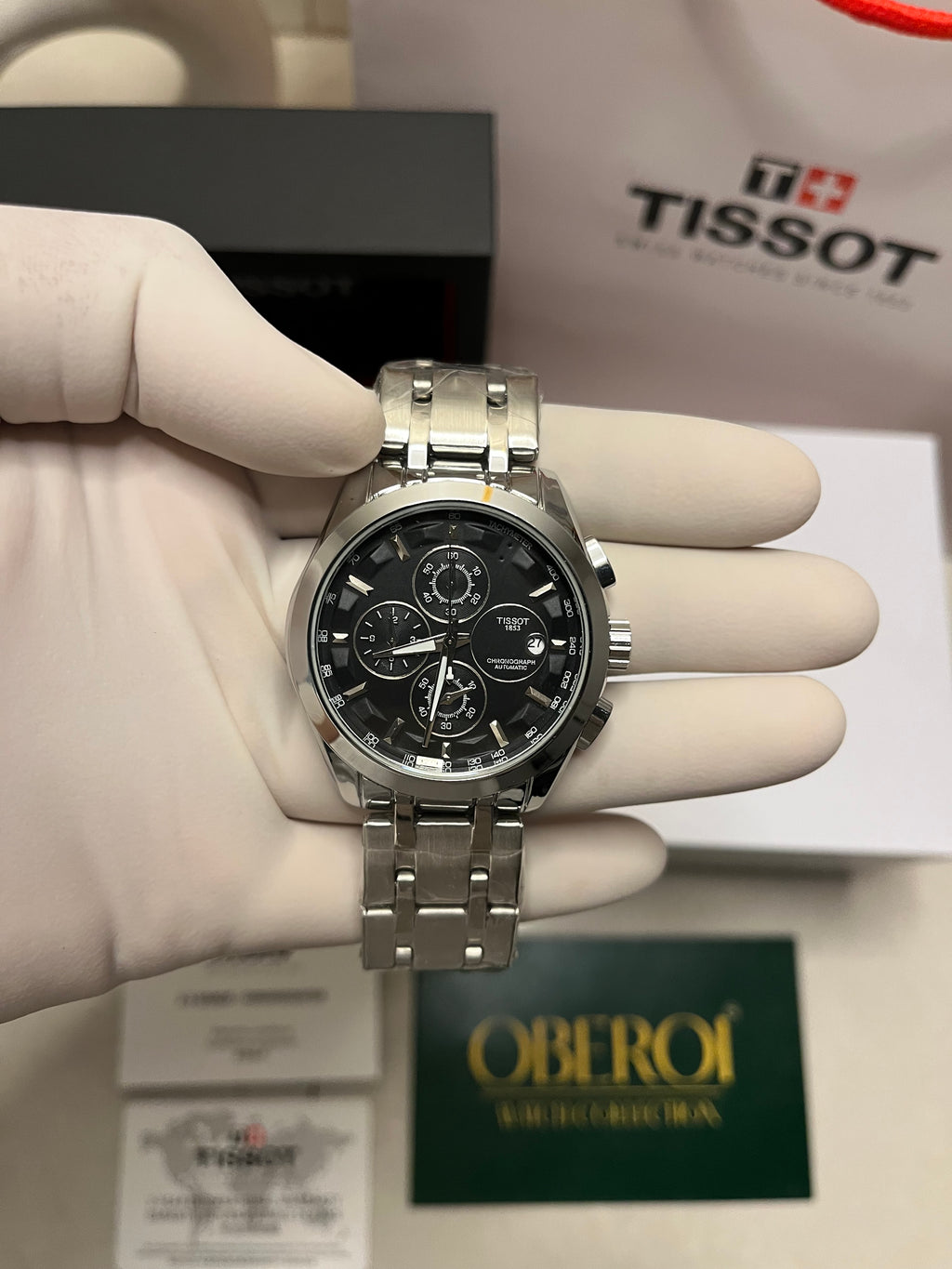 Midnight Steel Chronograph — Quartz Movement