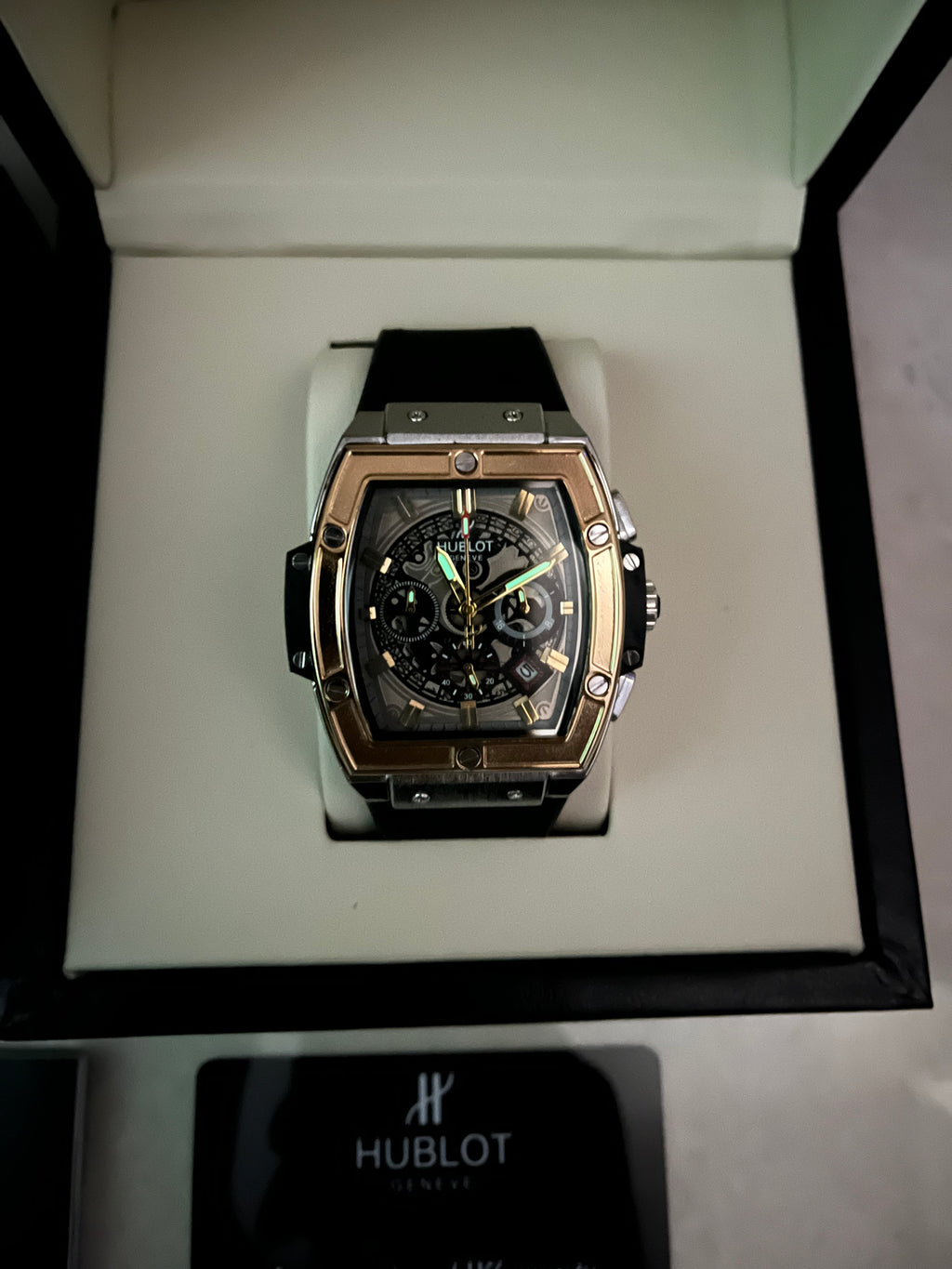 Royal Forge Skeleton Chronograph — Quartz Movement