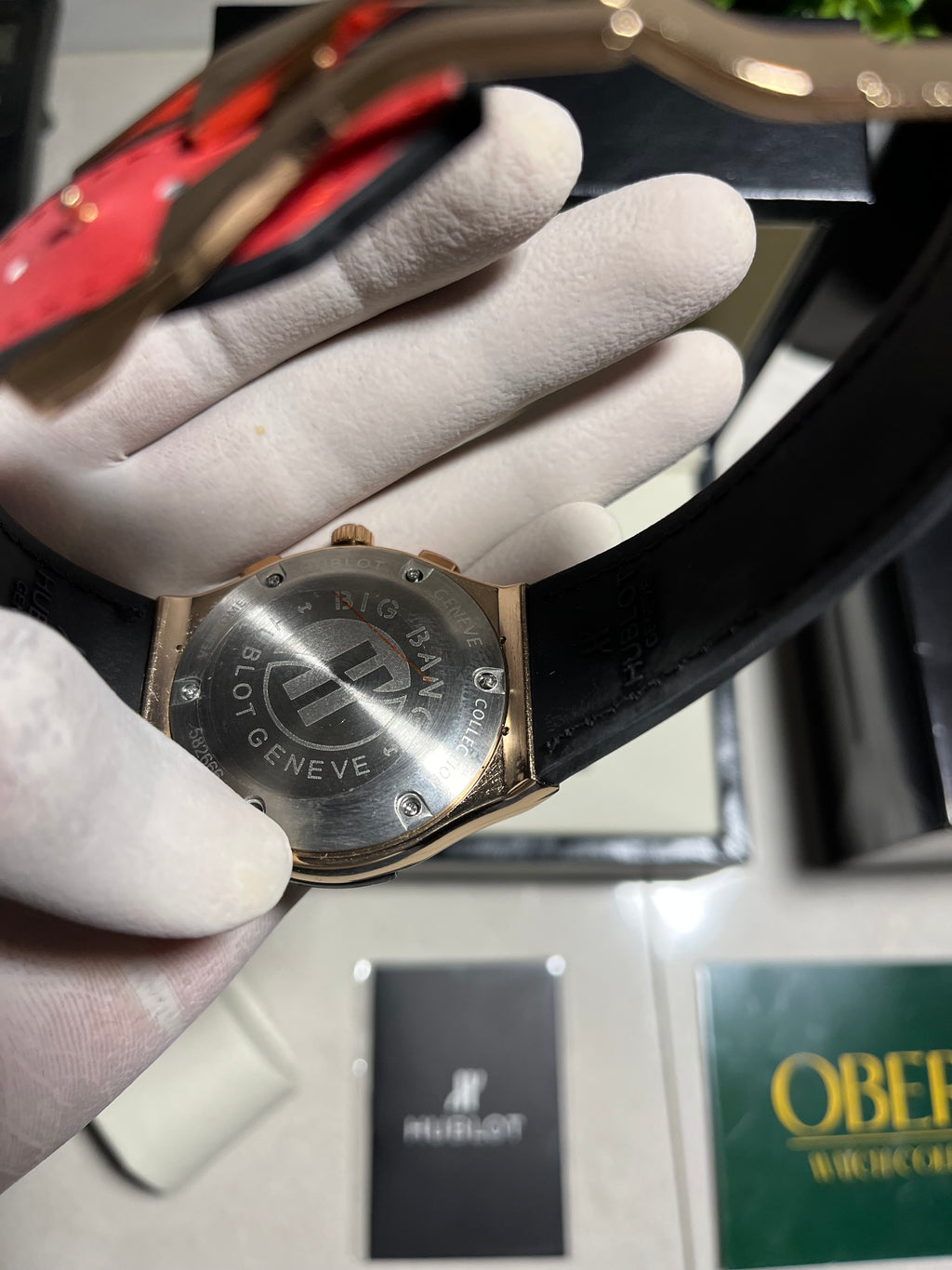 Crimson Royale Chronograph — Quartz Movement