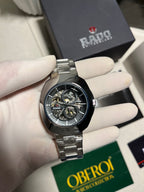 Silver Arc Skeleton — Automatic Mechanical Movement