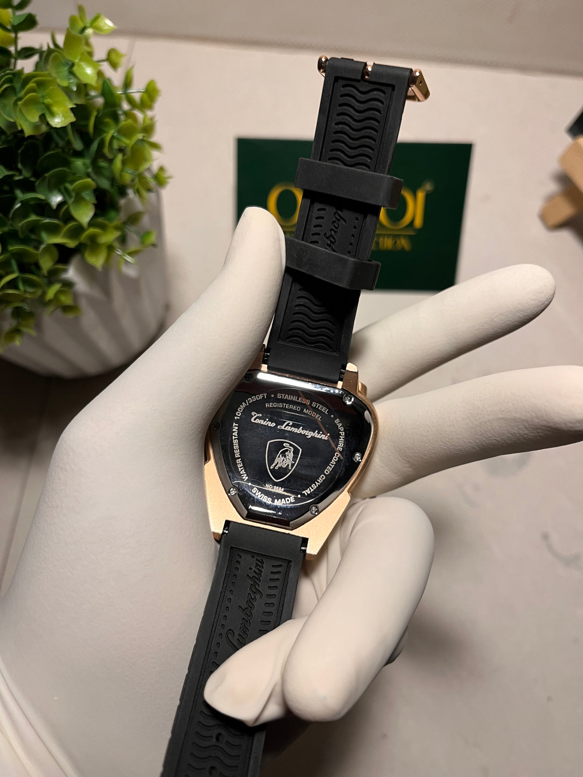 Rose Apex Chronograph — Quartz Movement