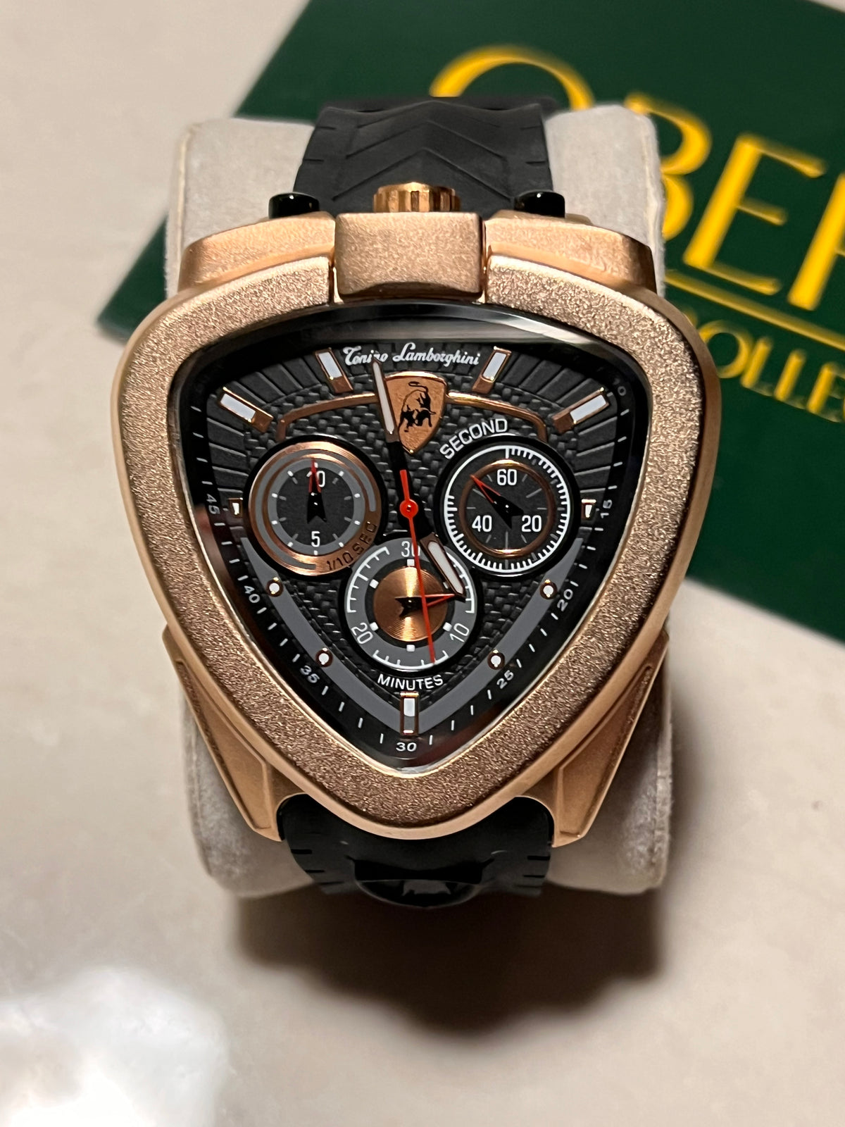 Rose Apex Chronograph — Quartz Movement