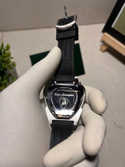 Silver Apex Chronograph — Quartz Movement