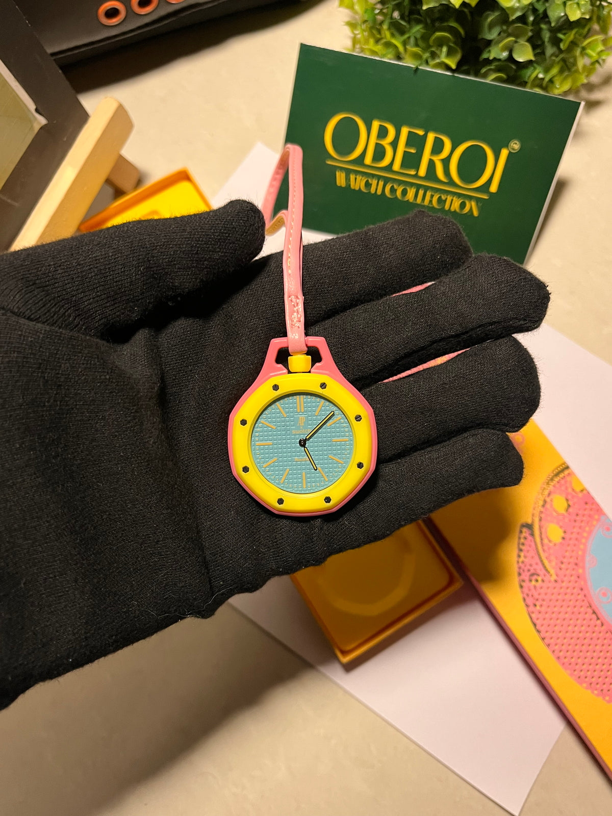 Candy Pop Bag Charm — Quartz Movement