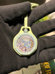 Lime Mist Bag Charm — Quartz Movement
