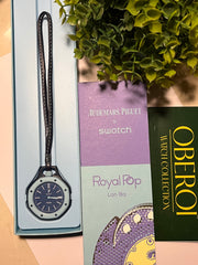 Ocean Blue Bag Charm — Quartz Movement