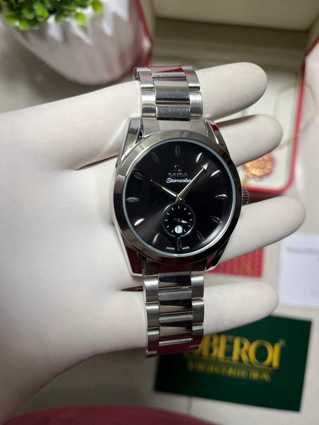 Oberoi Midnight Black Seamaster Quartz Prestige Edition