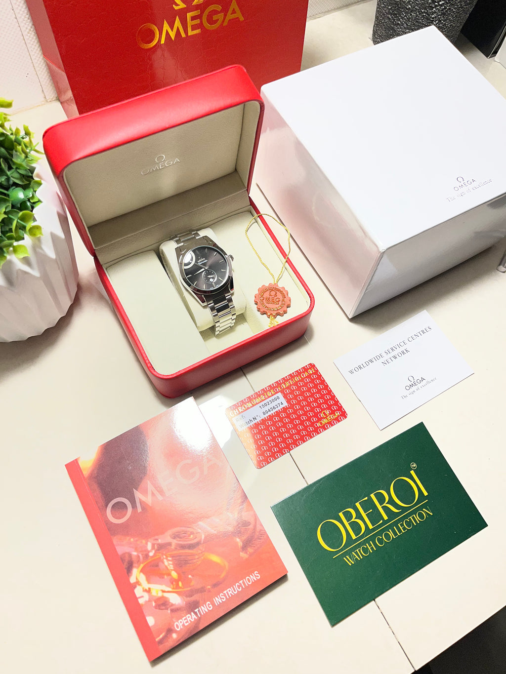 Oberoi Midnight Black Seamaster Quartz Prestige Edition