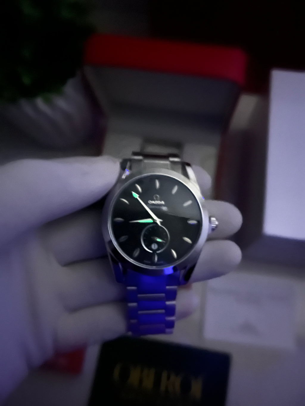 Oberoi Midnight Black Seamaster Quartz Prestige Edition