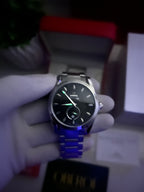 Oberoi Midnight Black Seamaster Quartz Prestige Edition