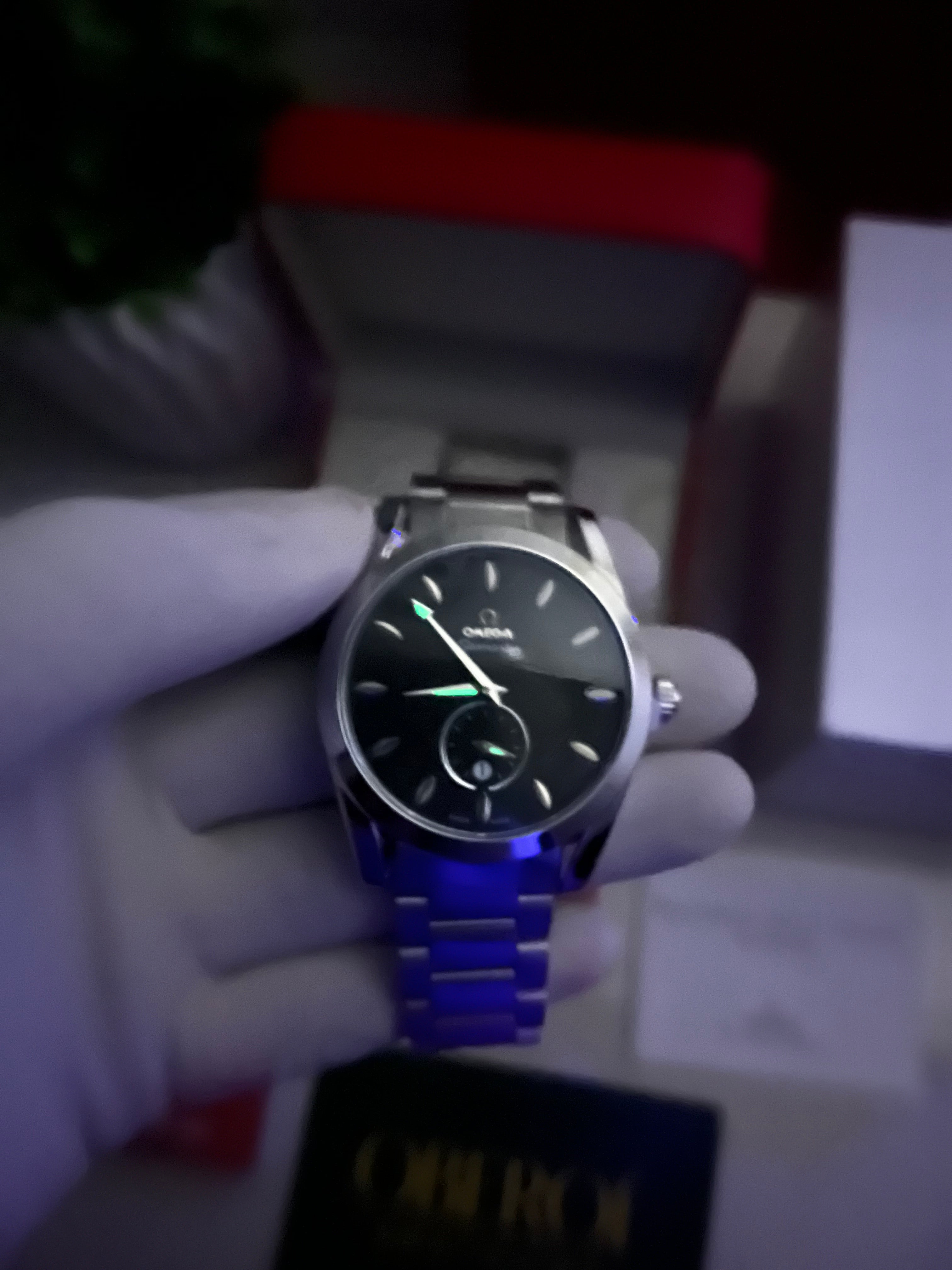 Oberoi Midnight Black Seamaster Quartz Prestige Edition