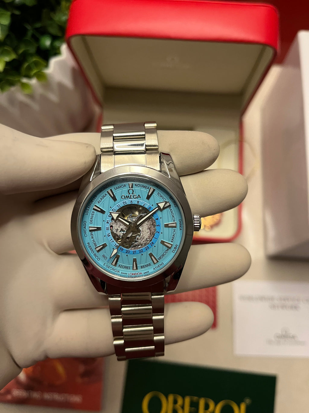 Oberoi Aqua Worldtimer Automatic Prestige