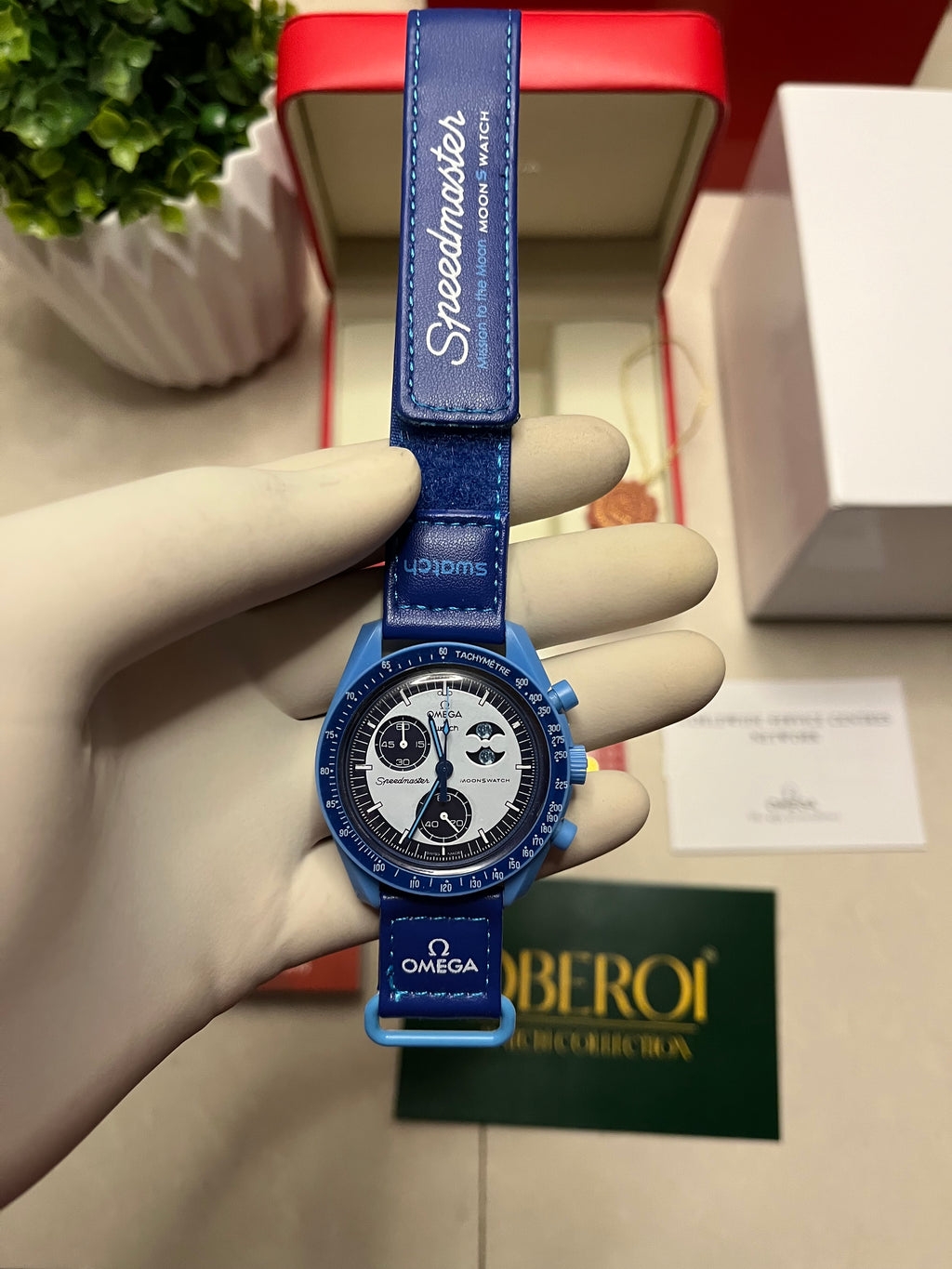 Oberoi Blue MoonSpeed Chrono Quartz Edition