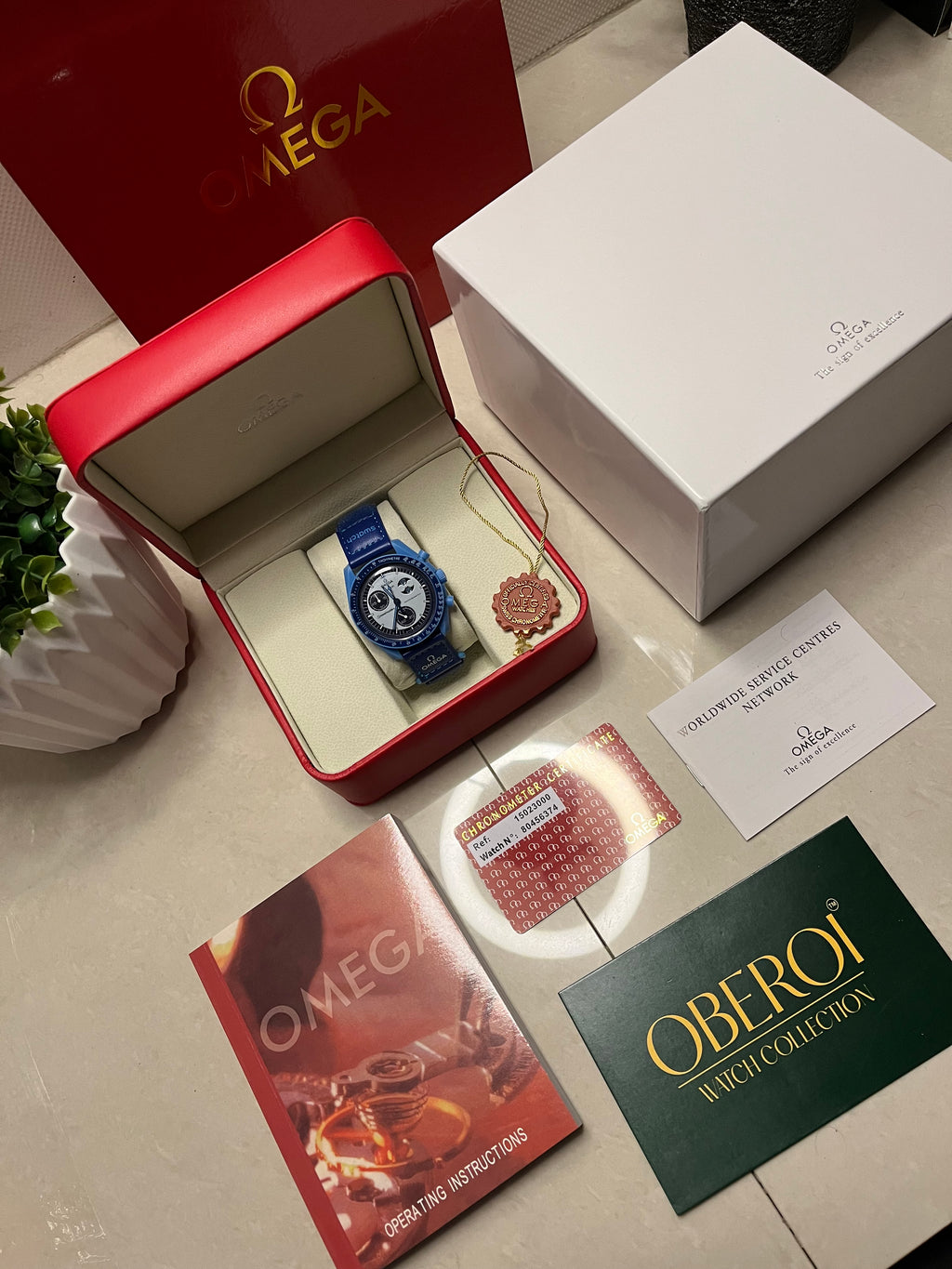 Oberoi Blue MoonSpeed Chrono Quartz Edition