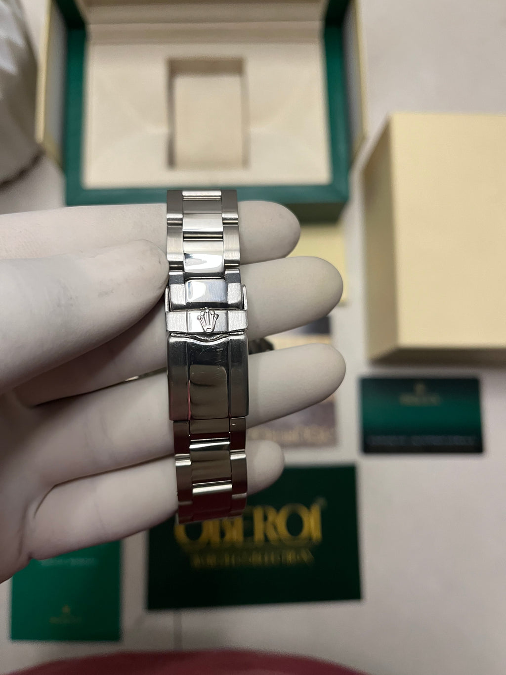 Oberoi Emerald Gold Daytona Chronograph Quartz Prestige