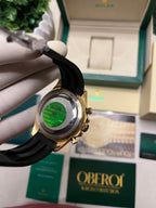 Oberoi Black Gold Daytona Diamond Chronograph Quartz Prestige Edition