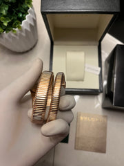Oberoi Serpenti Rose Gold Emerald Luxe Bracelet Quartz Edition