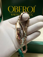 Emerald Royal Day-Date – Rose Gold Signature Edition