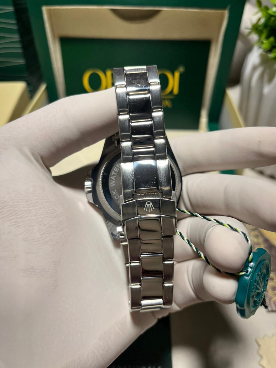 OceanMaster Green Diver – Steel Edition