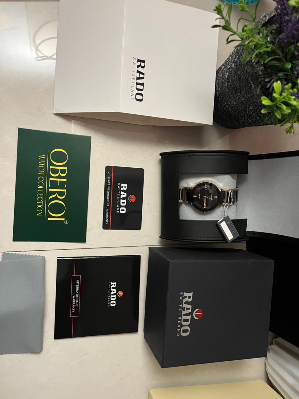 Centra Luxe Ceramic – Black Rose Edition